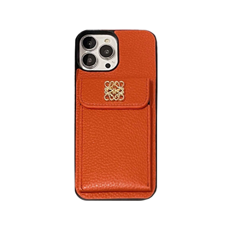 LOEWE iPhone-Hülle mit Kartenhalter Schwarz-QBK240603