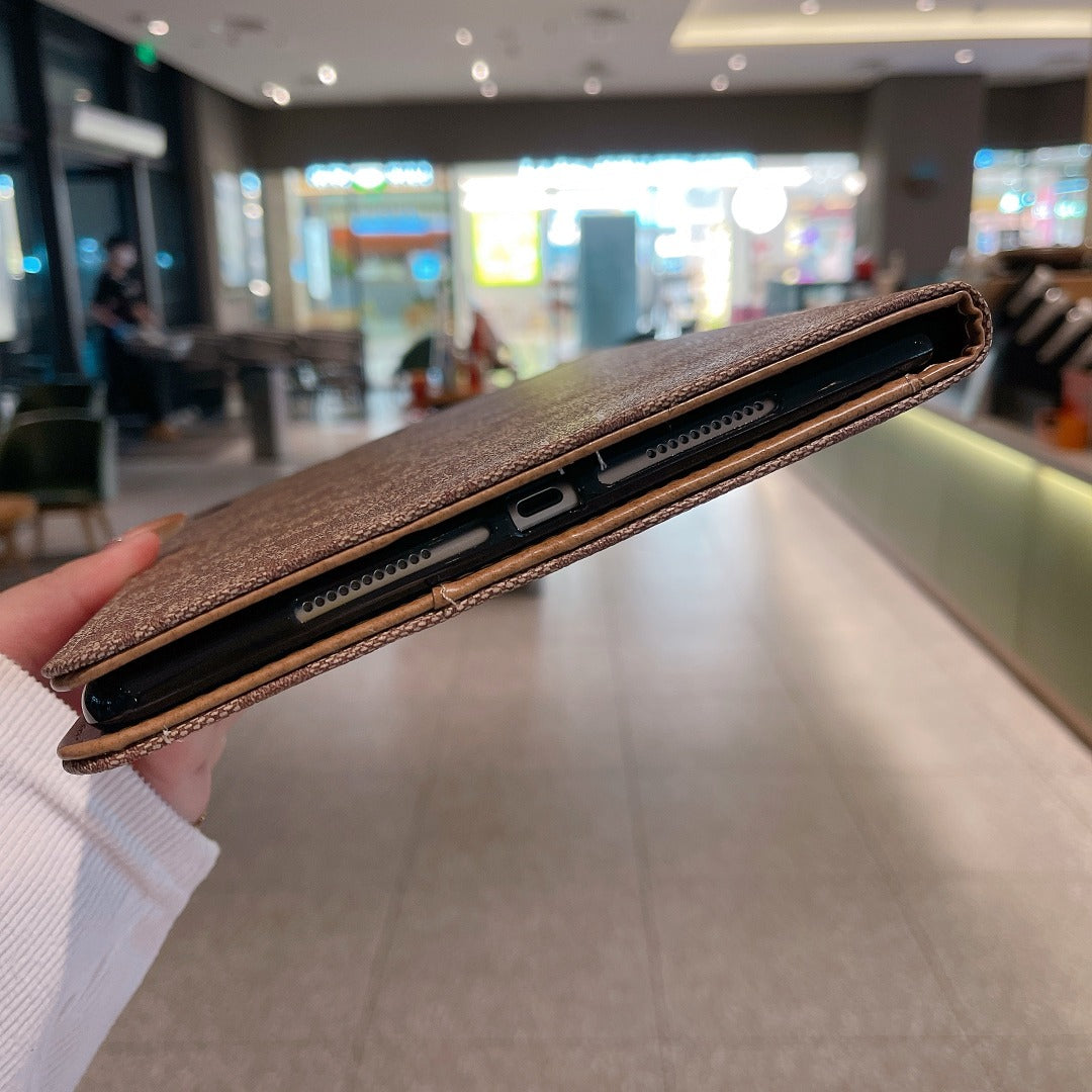 Klassiskt premiumläderfodral för Apple iPad