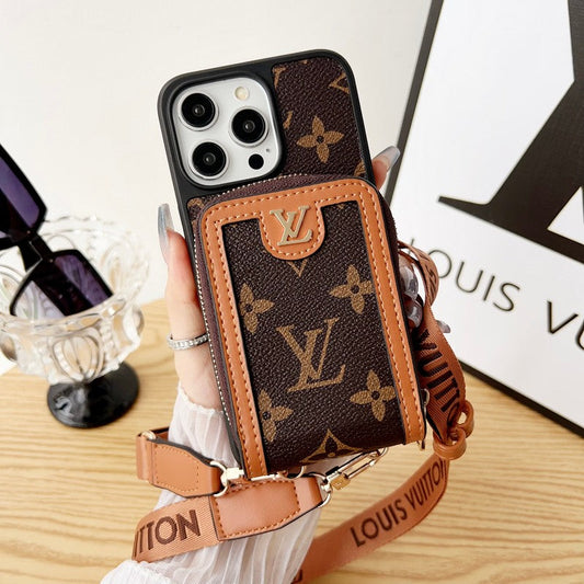 Θήκη για iPhone με αλυσίδα Lou GG Card Holder