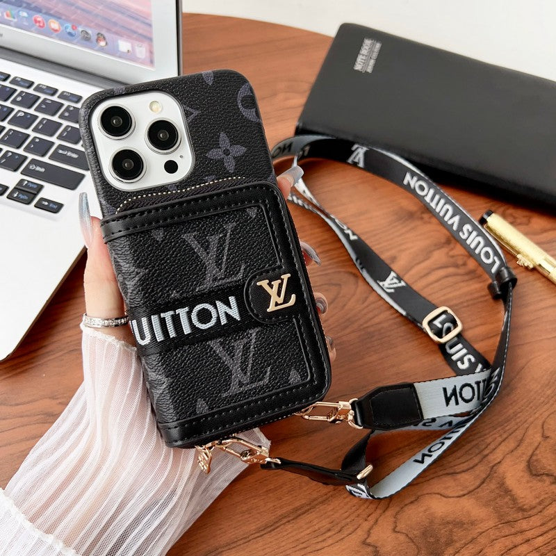 Lou GG -korttikotelon ketju iPhone-kotelo