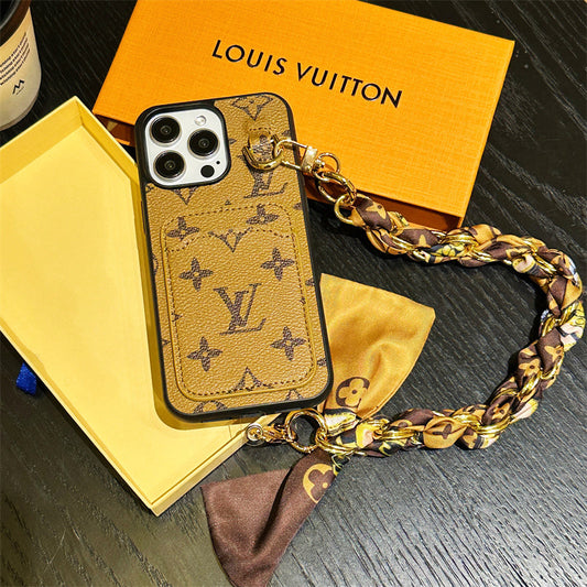 Lou Card Holder -huivi iPhone-kotelo