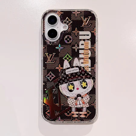 Monogram Cartoon Drip iPhone Case