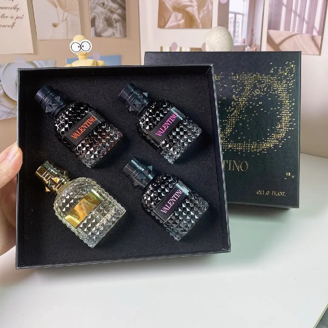 🖤 アーバンレベル ブラックボックス — メンズフレグランス4点セット (30ml × 4)