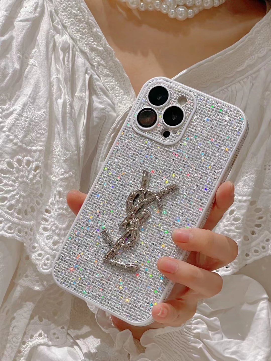 Ylelliset glitter iPhone-kuoret