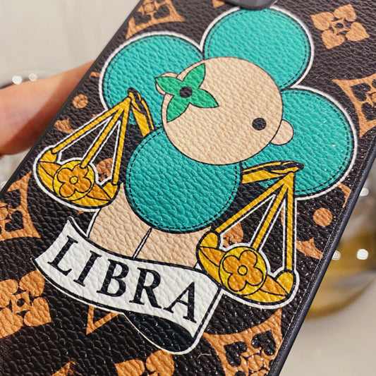 Libra Love Painted iPhone Case Custom made