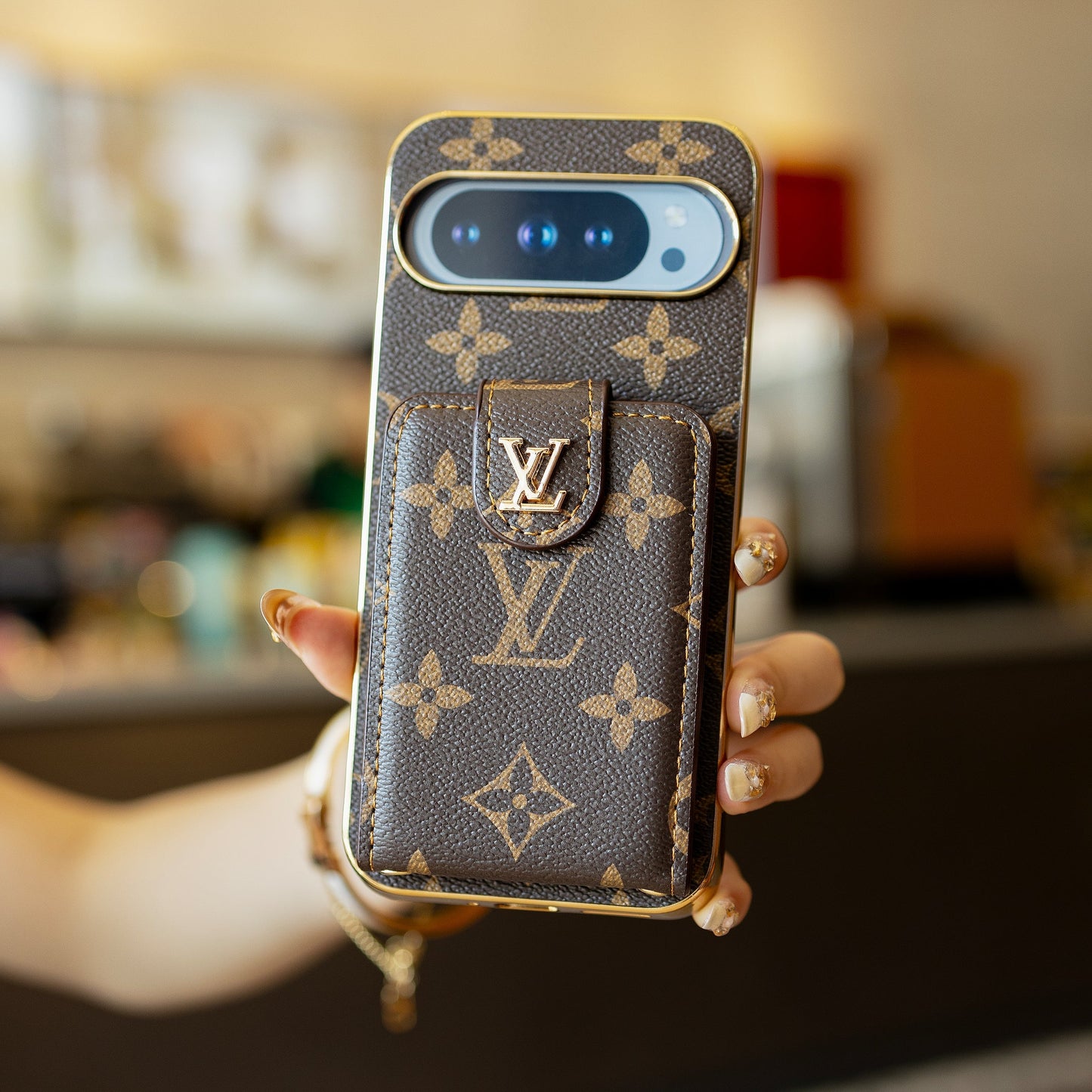 Luxe Google Pixel-telefoonhoesje