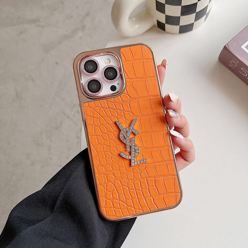 Saint Color bőr Rose Gold iPhone tok