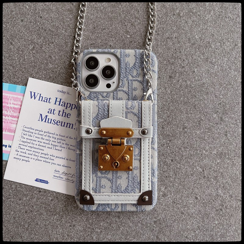 CD-korttilaukku Kangas iPhone-kotelo