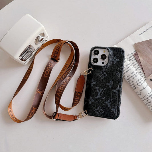 Custodia classica per iPhone a tracolla Lou Card Bag