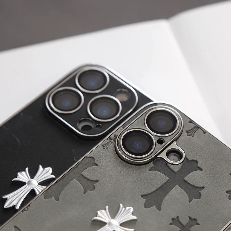 Estuche de gamuza cruzada Gothic Luxe