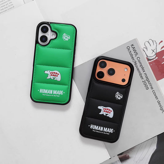 Funda acolchada con oso polar