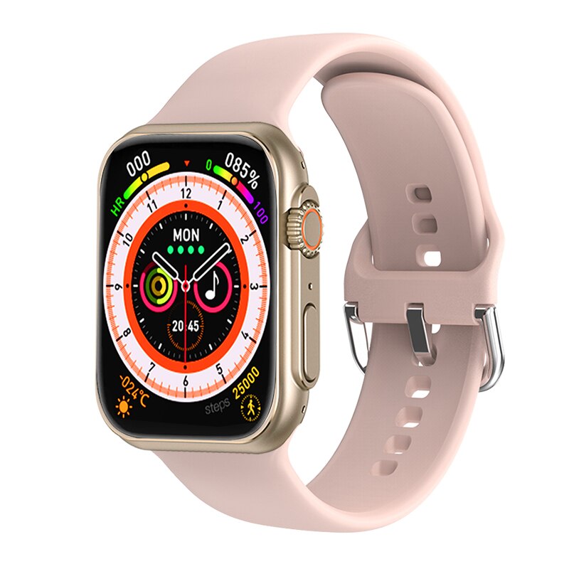 ÚJ Ultra Watch Men Smart Watch Series 8 NFC Door Access SmartWatch Android Apple telefon óraszíjakhoz