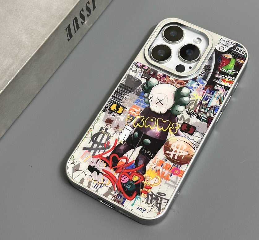 KAWS Graffiti Design MagSafe iPhone Case