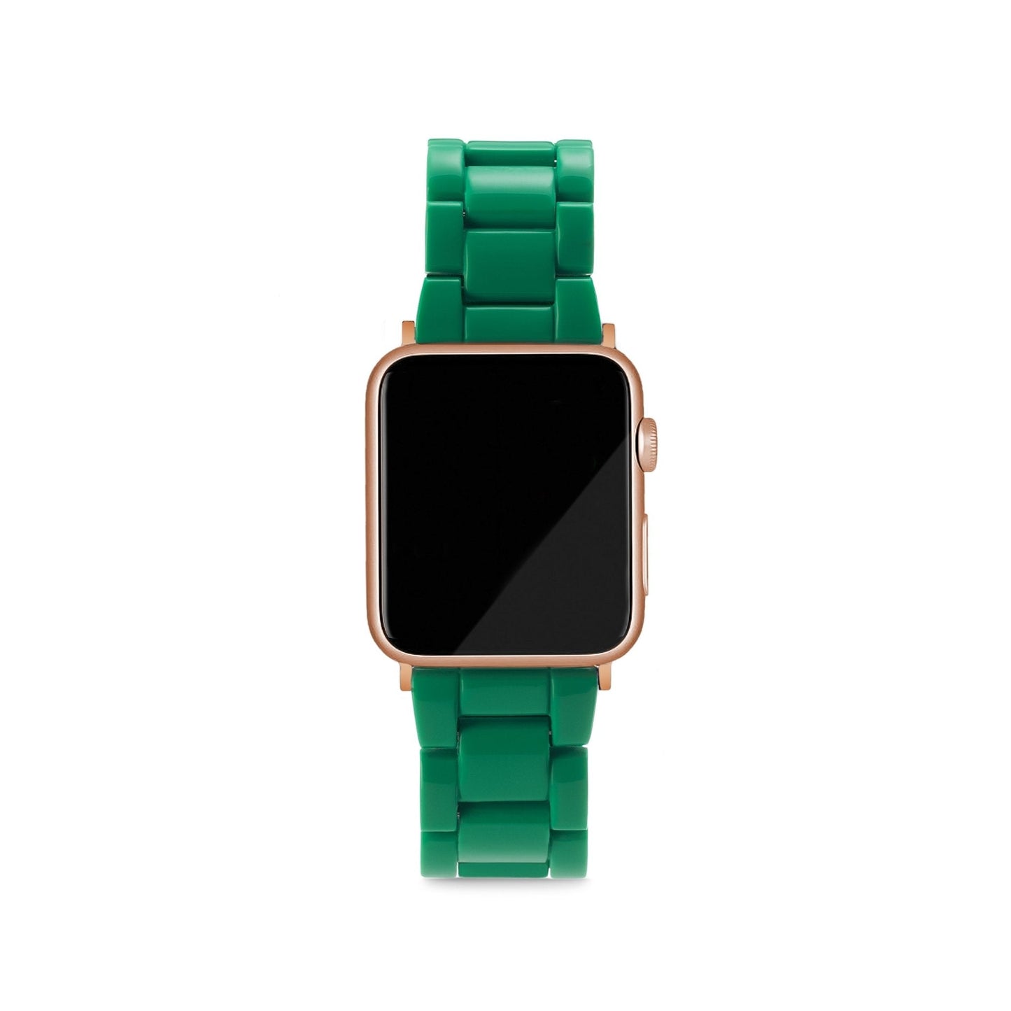 밝은 녹색 Apple Watch 밴드