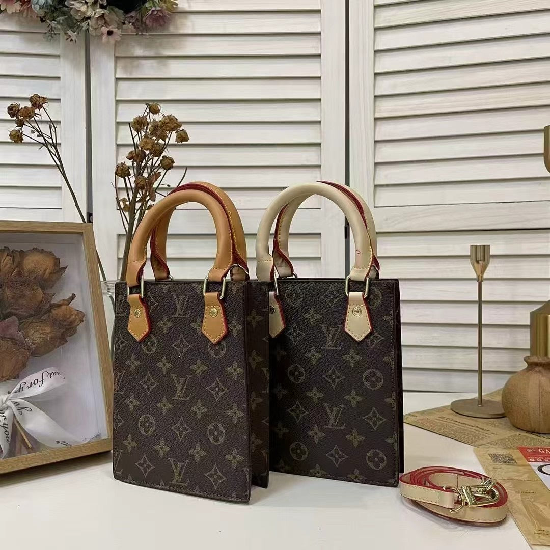 Bolso tote clásico con correa cruzada