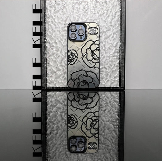 AINUTLAATUINEN CAMELLIA-INspiroitu IPHONE-KOTELO