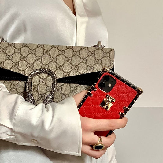 Funda Samsung "Cuero Rojo"