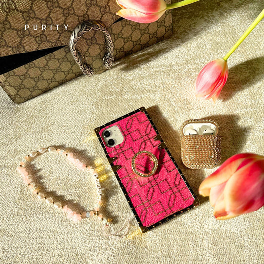 حافظة سامسونج مع حلقة "أرجواني"