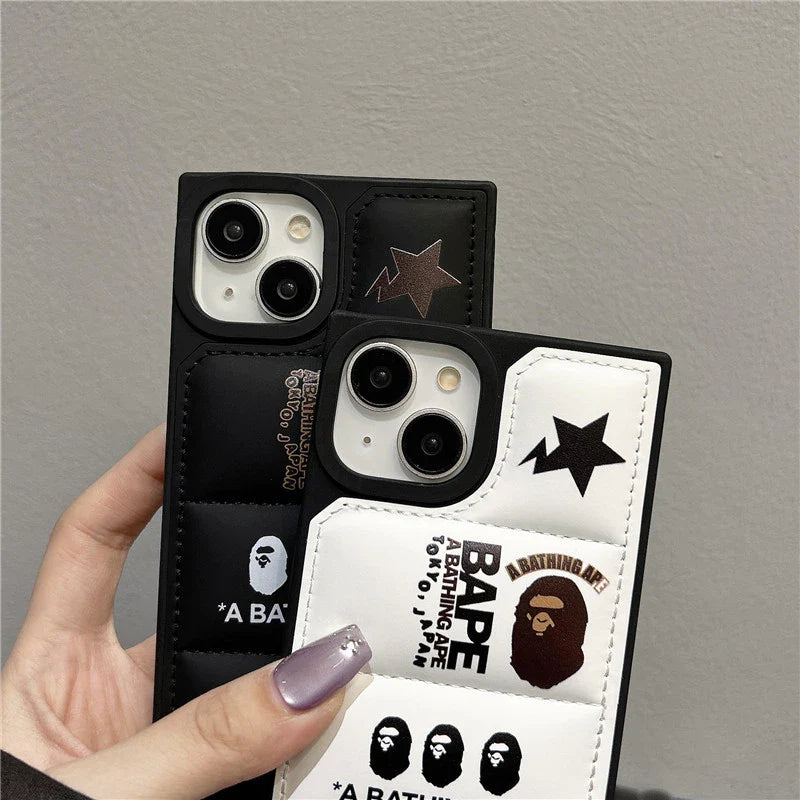 Ape Design Down Filled Puffer iPhone case