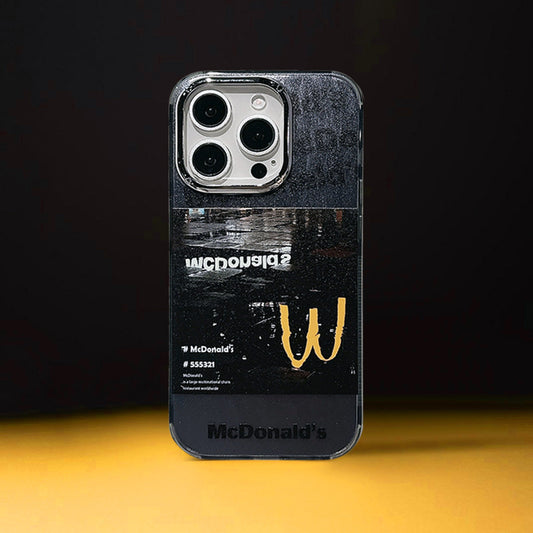 Capa limitada para iPhone | Restaurante Fast Food na Chuva