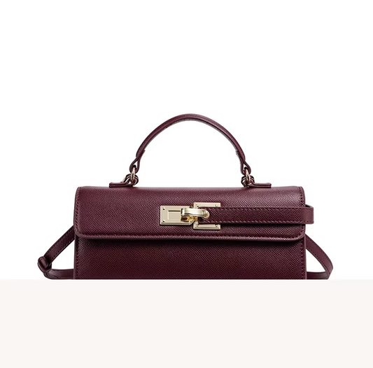 Luxury Brand Lock Design Tote Bag For Women High-end Large Capacity Handbag Fashion Crossbody Bags Exquisite Shoulder Handbag  A123