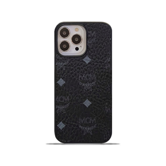 MCM iPhone Cover Sort-MCK240603
