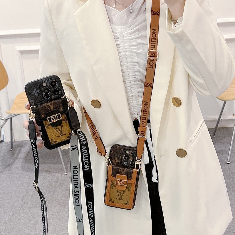 Crossbody pouzdro na iPhone Card Holder