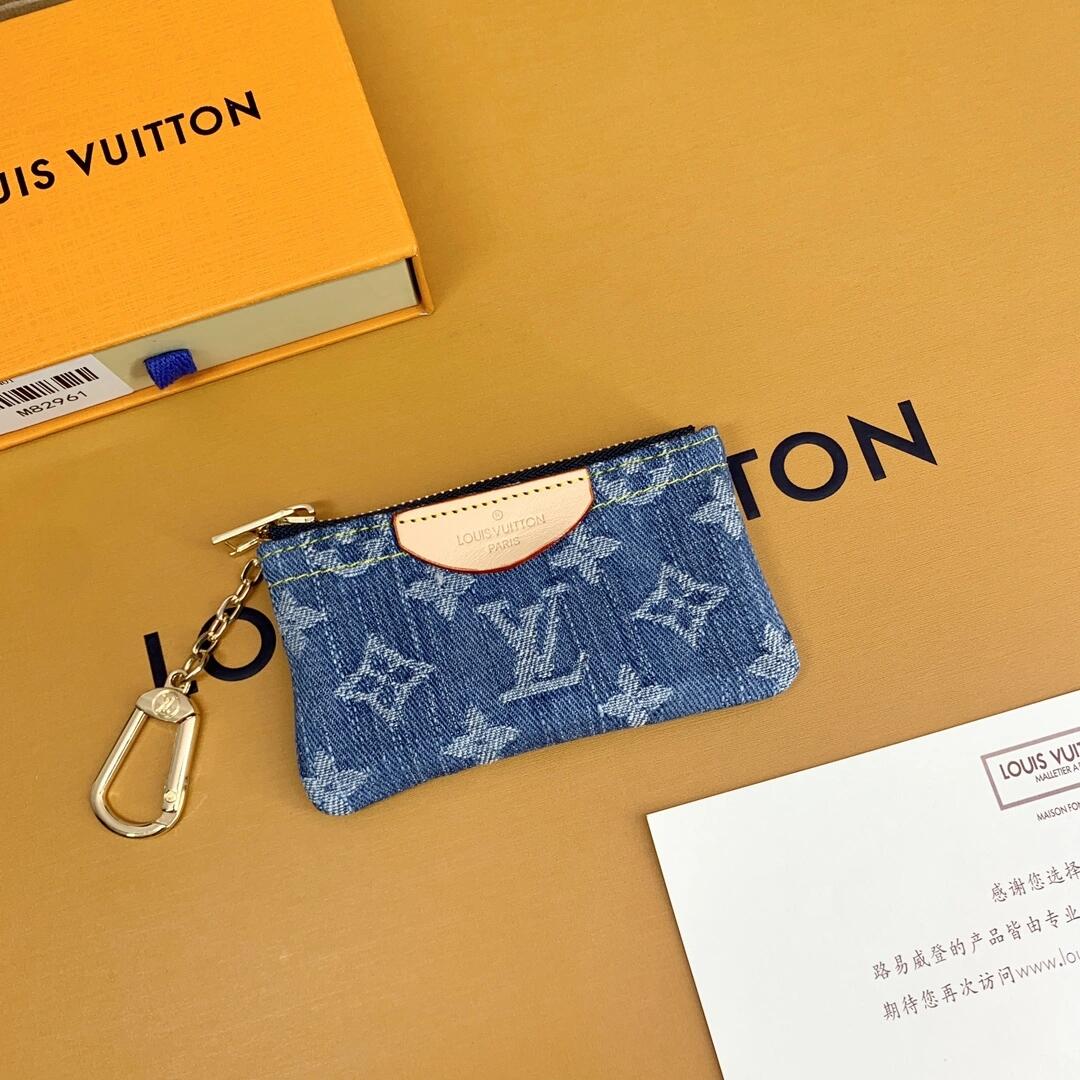 Portamonete di lusso con monogramma - Elegante & Portafoglio portachiavi compatto