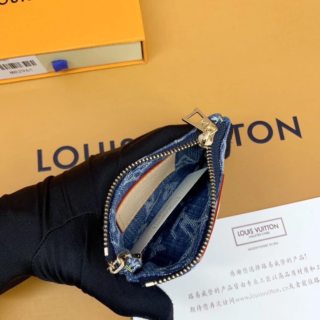 Portamonete di lusso con monogramma - Elegante & Portafoglio portachiavi compatto