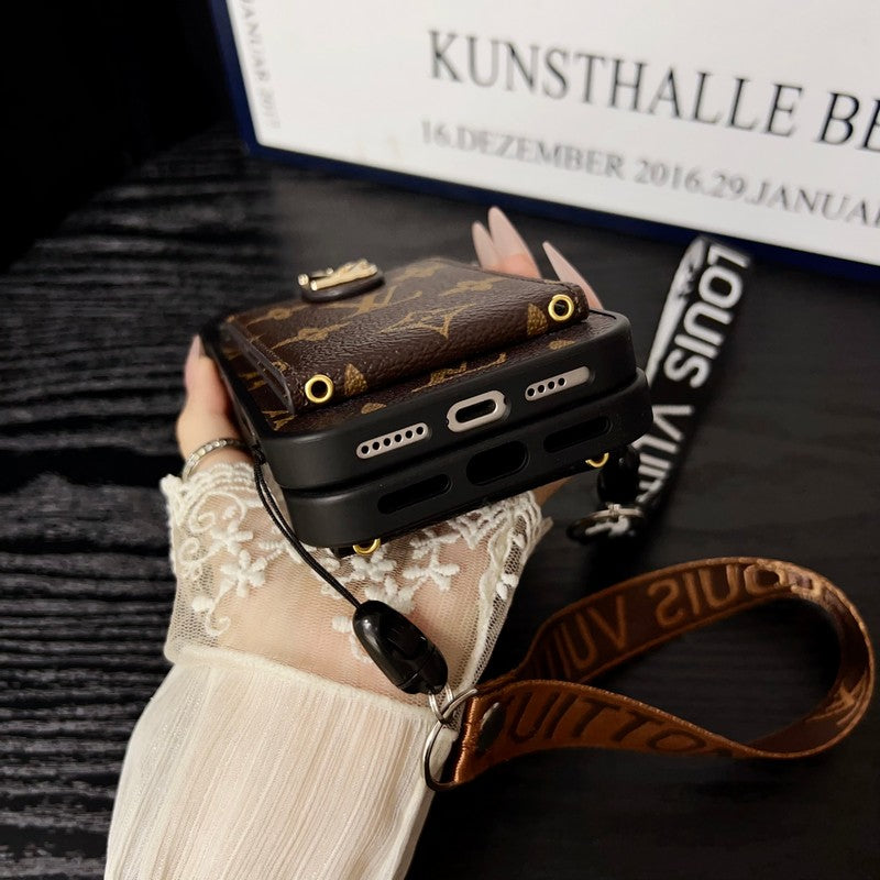 Pouzdro Lou Classic Color Crossbody na iPhone