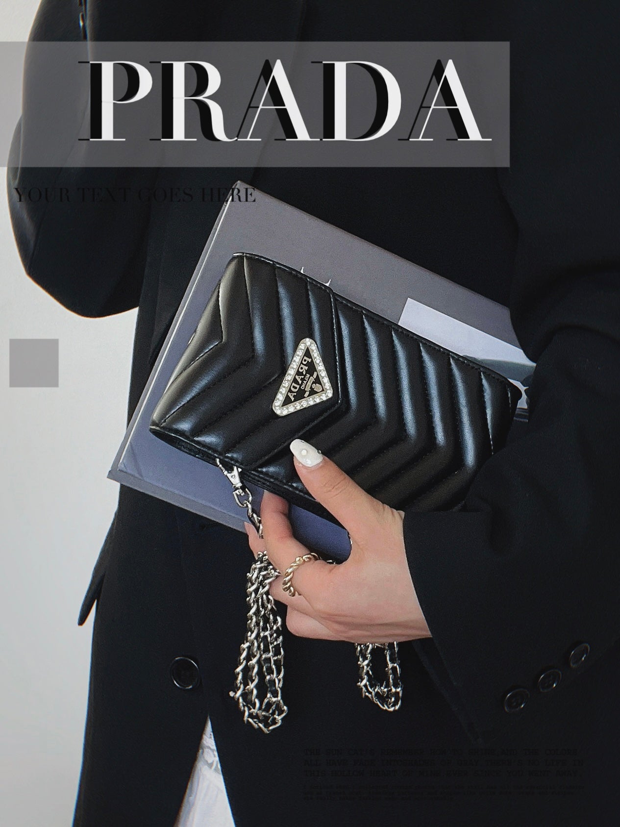 斜挎皮革手機包