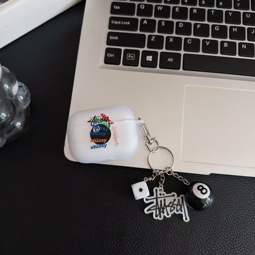 Eightball AirPod-fodral med flera logotyper