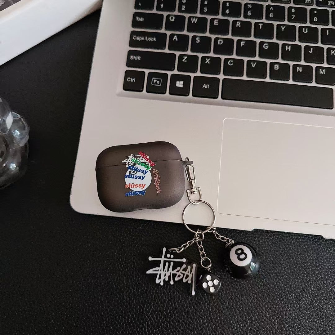 Eightball AirPod-fodral med flera logotyper