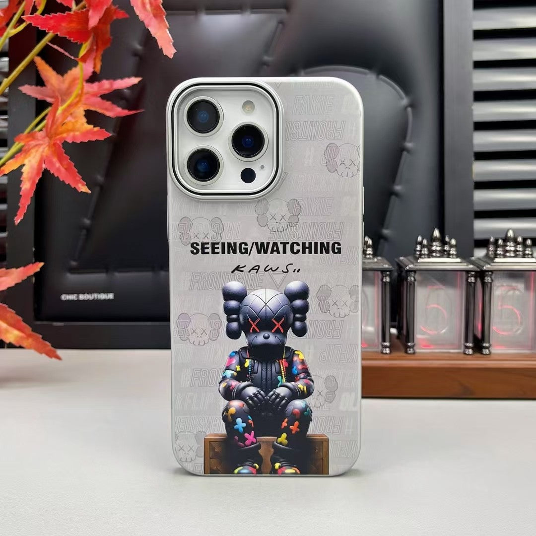 Capa MagSafe para iPhone Kaws Design