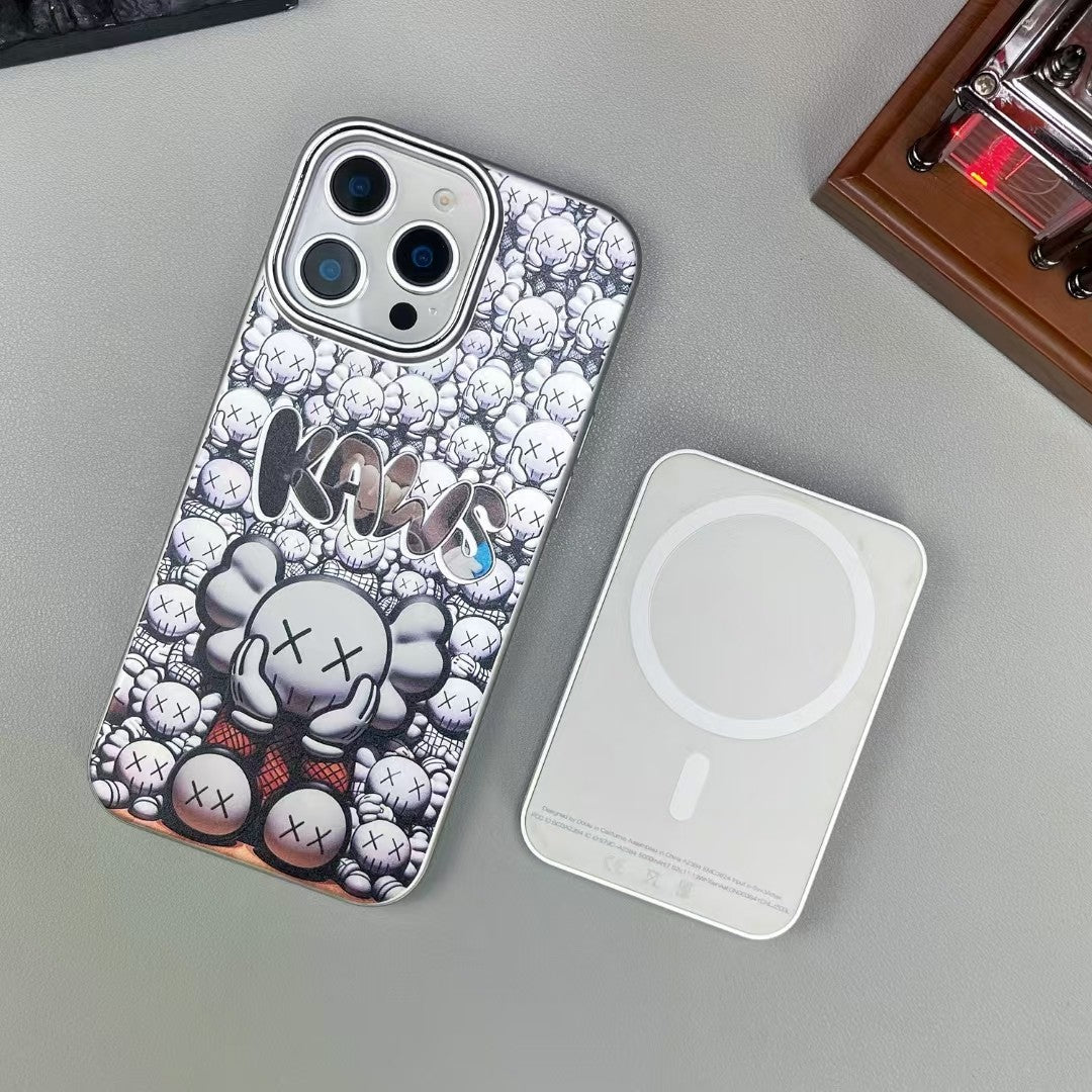 Capa MagSafe para iPhone Kaws Design