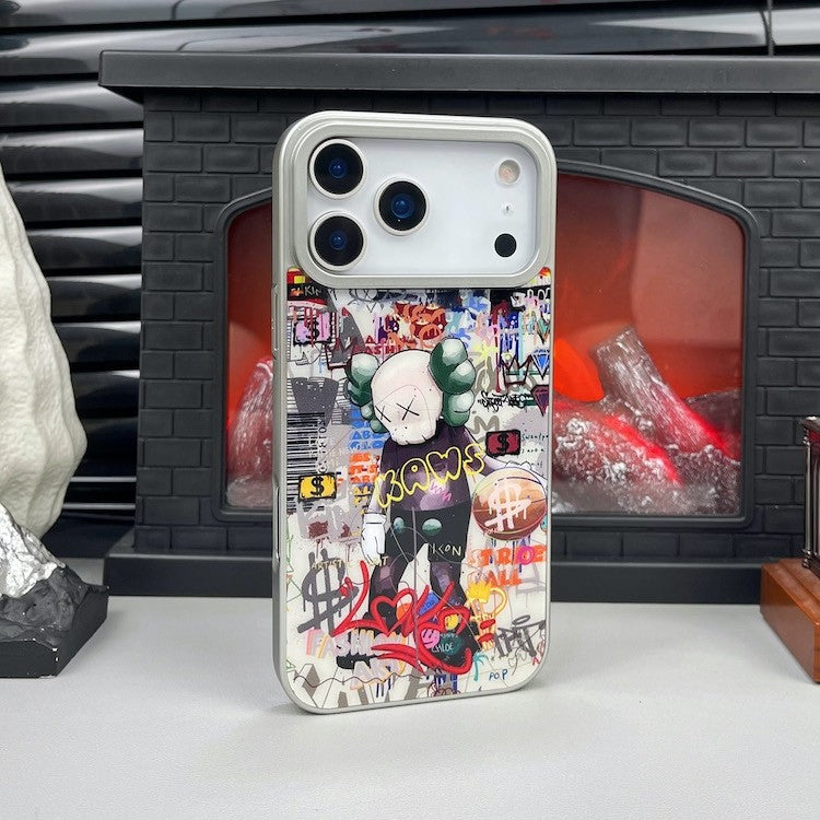 Capa MagSafe para iPhone KAWS Graffiti Design