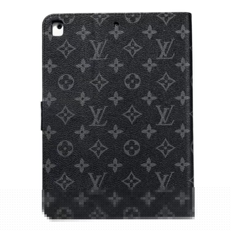 Elegáns Monogram Canvas Flip Cover Apple iPad védő bőr tok