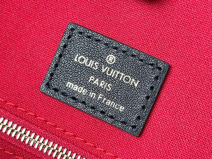 Luxe Monogram Nahkainen Kangaslaukku Käsilaukku
