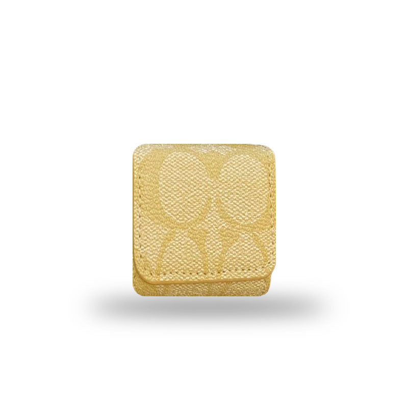 Luxury Coach AirPods deksler Coffee-YH240425