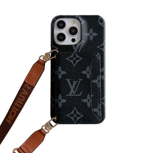 Custodia classica per iPhone a tracolla Lou Card Bag