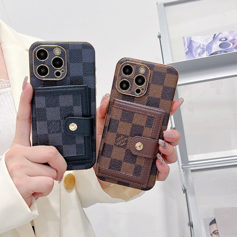 Lou Classic Color Card Bag iPhone-etui