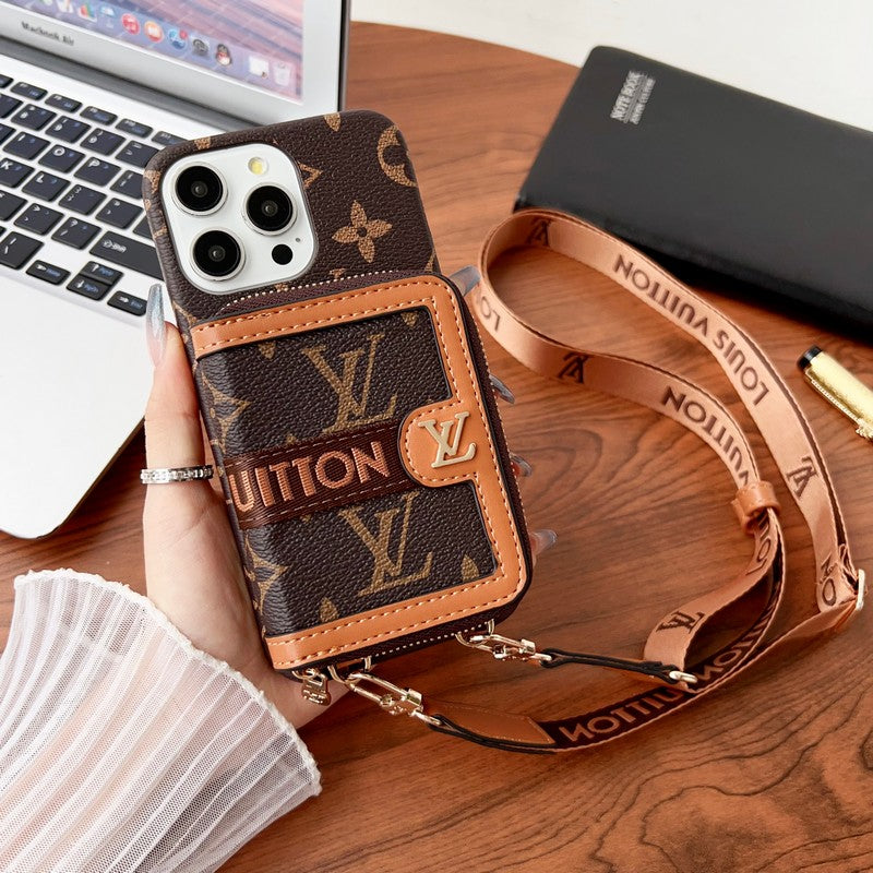 Lou GG -korttikotelon ketju iPhone-kotelo