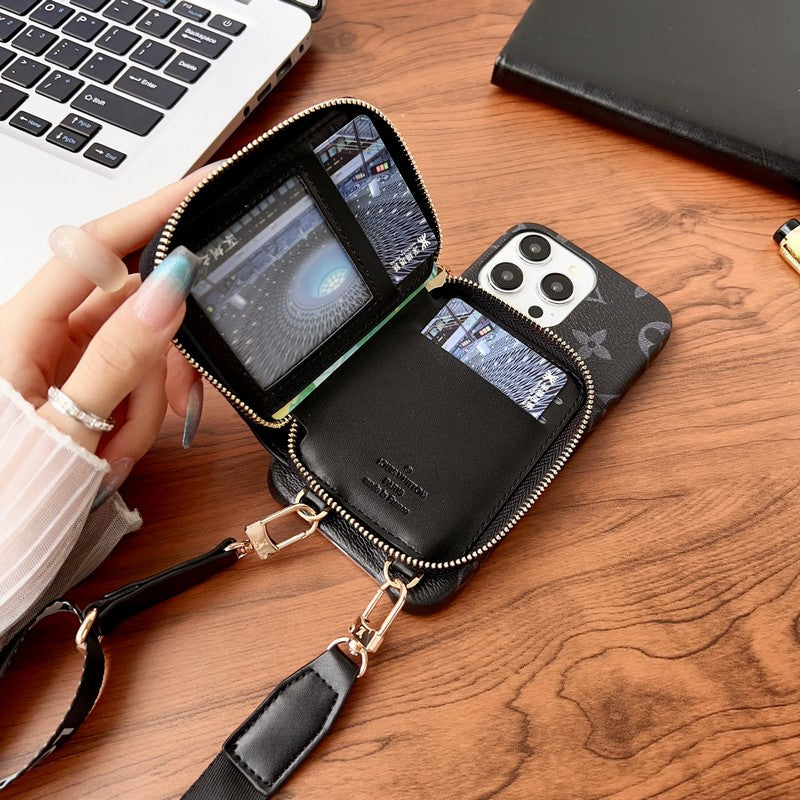 Lou GG -korttikotelon ketju iPhone-kotelo