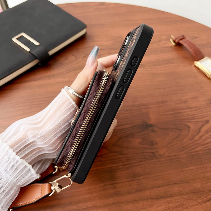 Θήκη για iPhone με αλυσίδα Lou GG Card Holder