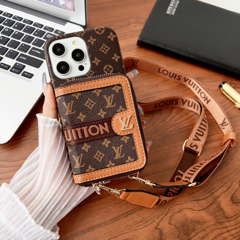 Lou GG -korttikotelon ketju iPhone-kotelo
