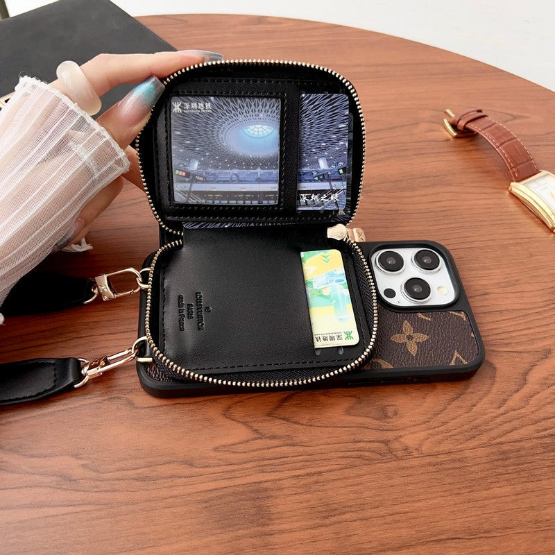 Θήκη για iPhone με αλυσίδα Lou GG Card Holder