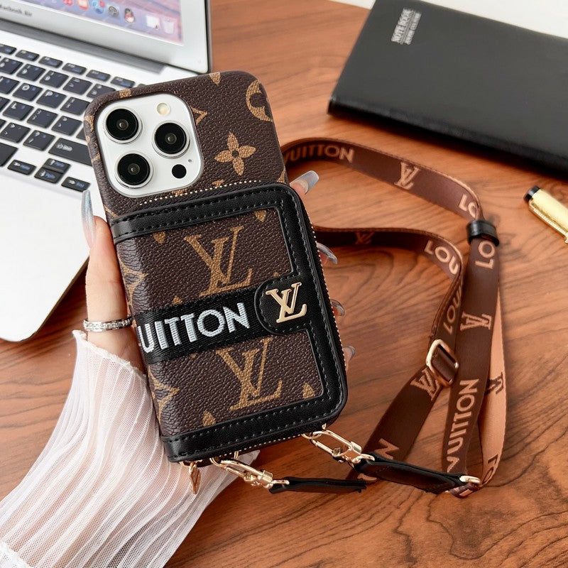 Lou GG -korttikotelon ketju iPhone-kotelo