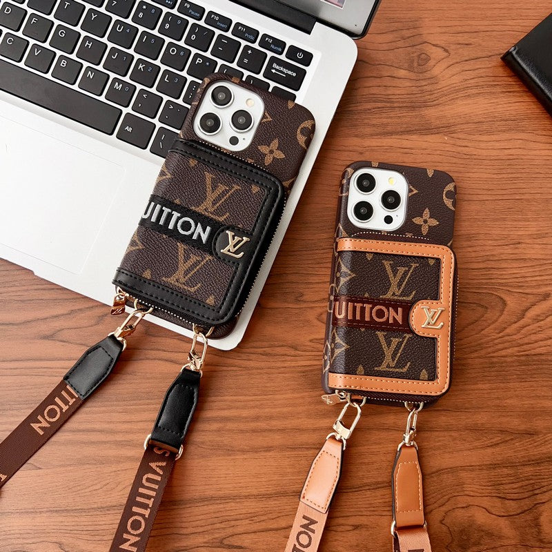 Lou GG -korttikotelon ketju iPhone-kotelo