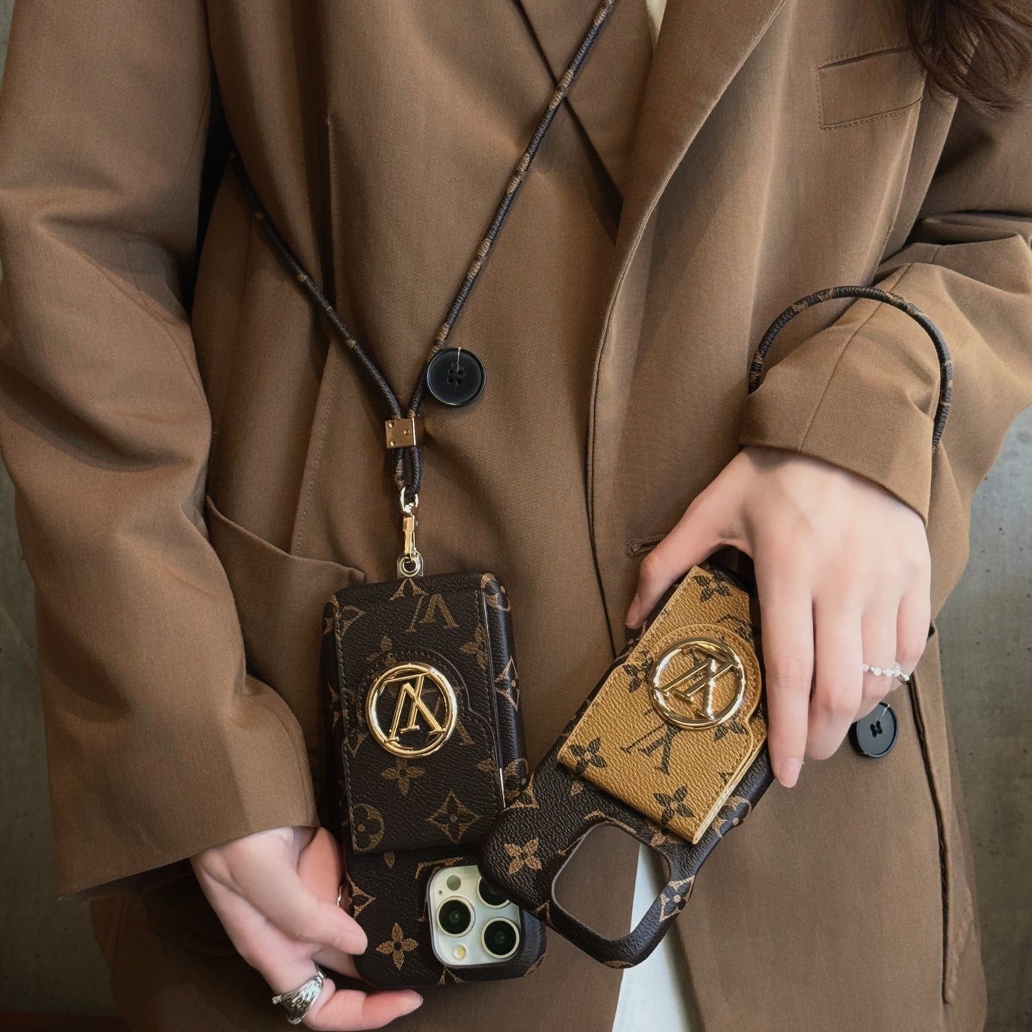 Lou Card Holder Chain iPhone etui