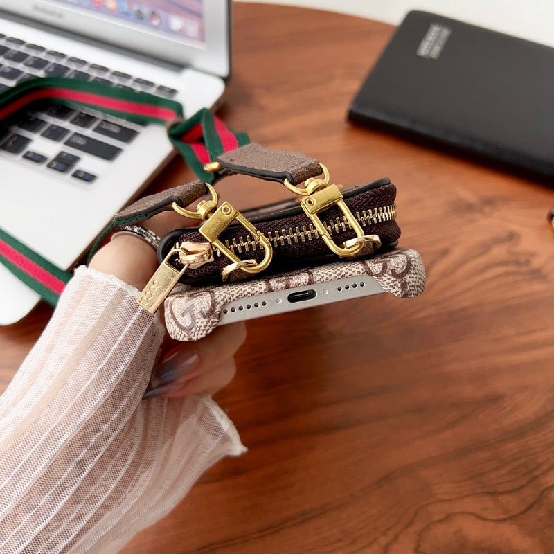 Lou GG -korttikotelon ketju iPhone-kotelo